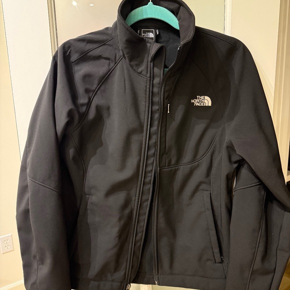 Womens North Face C771 Apex Bionic Black Softshell Windwall Jacket! Size M - Picture 1 of 4